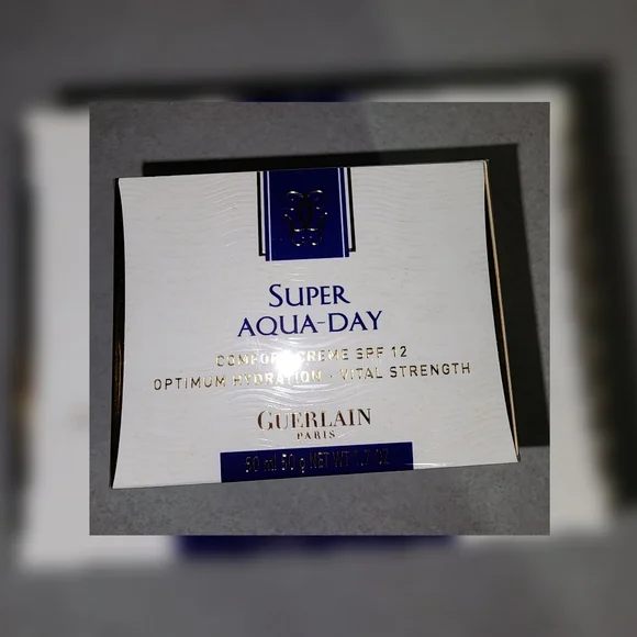 Guerlain Super Aqua-Day Comfort Creme SPF 12 NWT